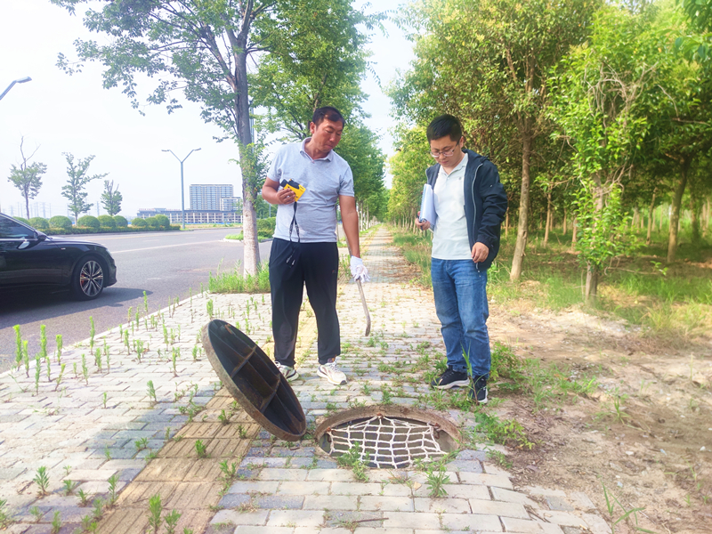 涟水审计：打通管网末端，谨防城区内涝_副本.jpg