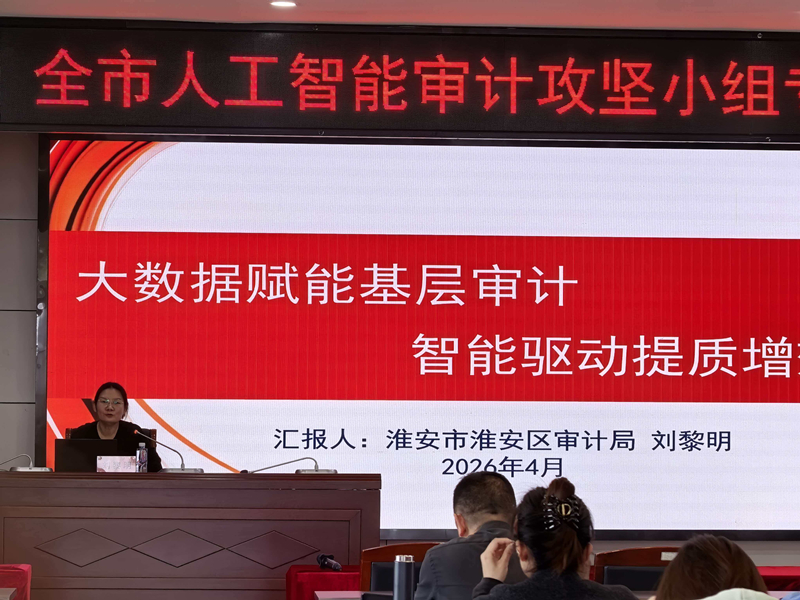 市审计局举办全市人工智能审计攻坚小组专题培训...
