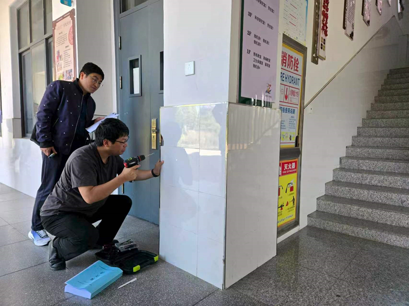 淮安金湖审计：护航校园建设暖童心
